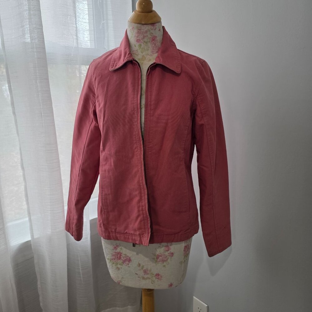 Dri Duck for Her Women's Canvas zip front jacket.